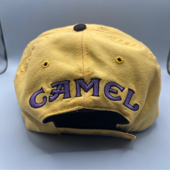 Vtg 90s Smoking Joe Camel Racing Double Hatter - Picture 4 of 5